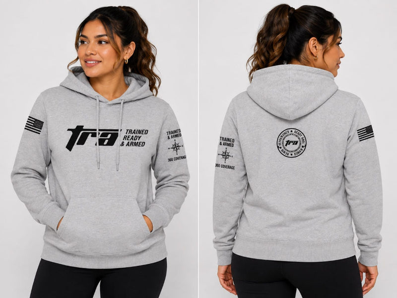 TRA Women’s 360° Signature Hoodie – Grey