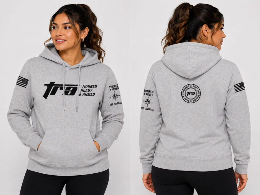 TRA Women’s 360° Signature Hoodie – Grey