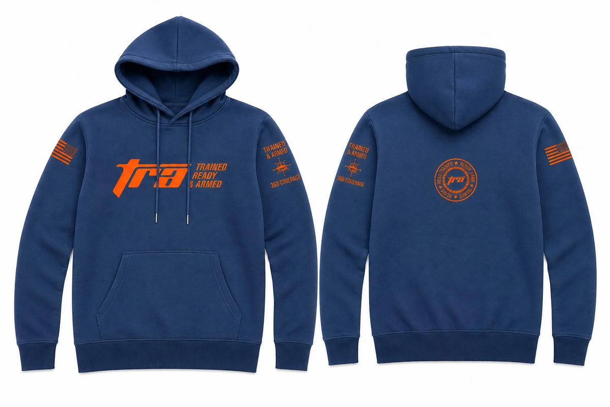 TRA Men’s 360° Signature Hoodie – Blue