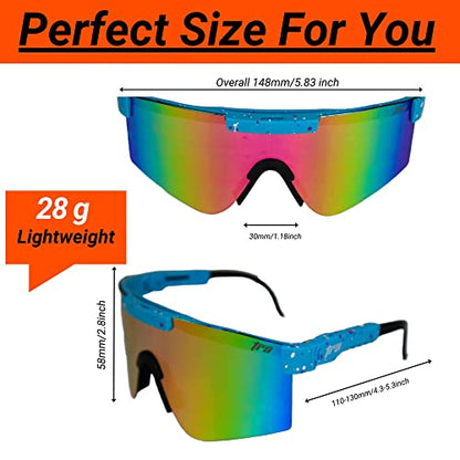 Trained Ready Armed Polarized Viper Sunglasses - Baseball, Cycling & Sports Glasses (C13) - Trained Ready Armed Apparel