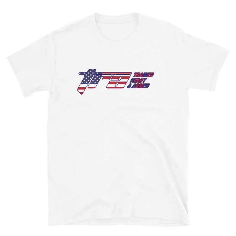 Trained Ready Armed USA 2.0 Short-Sleeve Unisex T-Shirt - Trained Ready Armed Apparel