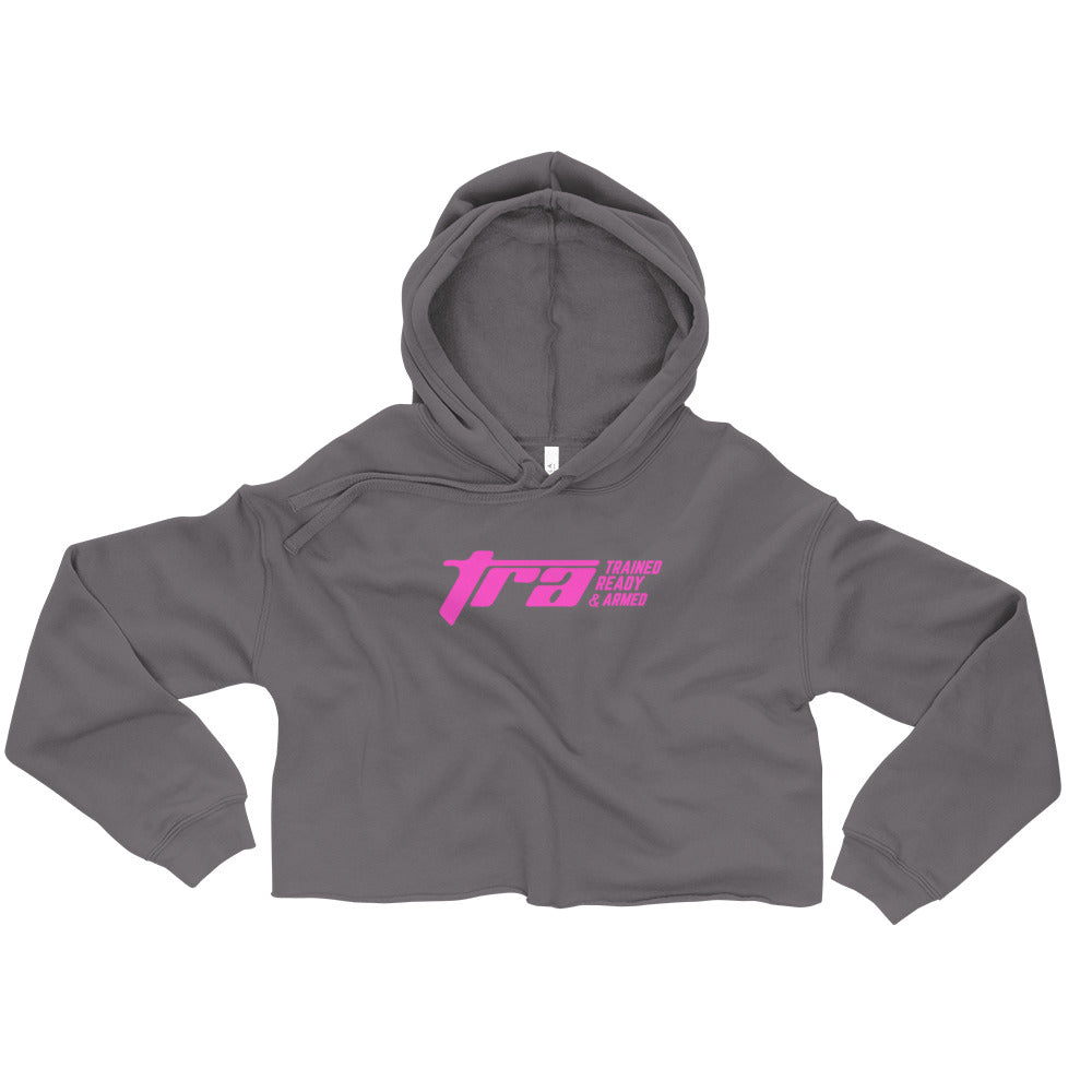 TRA 2.0 Crop Hoodie - Trained Ready Armed Apparel