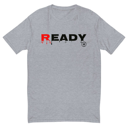 TRAINED READY ARMED (READY BL-360) MEN'S FITTED Short Sleeve T-shirt - Trained Ready Armed Apparel