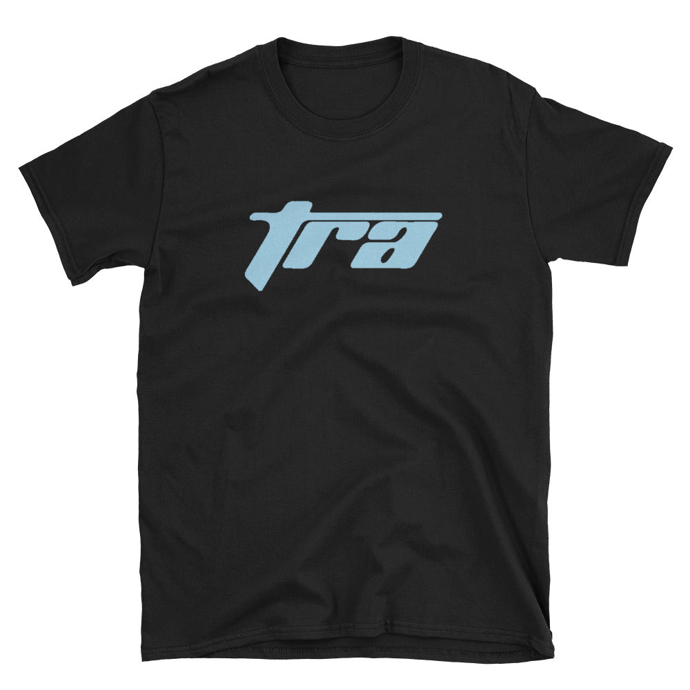 TRAINED READY ARMED 2.0P Short-Sleeve Unisex T-Shirt - Blue Print - Trained Ready Armed Apparel