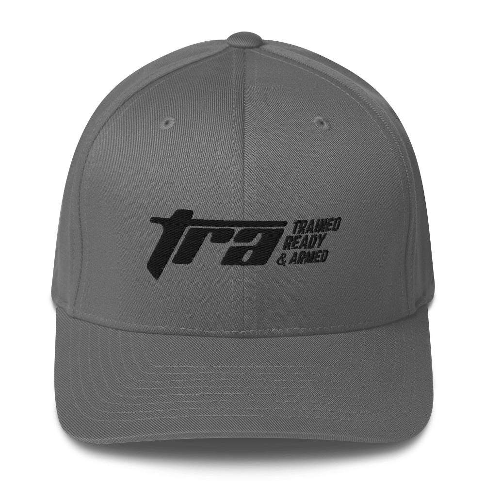 Trained Ready & Armed 2.0 Structured Twill Cap - Black Print - Trained Ready Armed Apparel