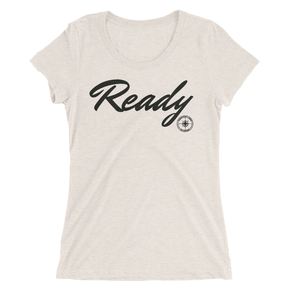 TRAINED READY ARMED (Ready Signature 360-BP524) Ladies' short sleeve t-shirt - Trained Ready Armed Apparel