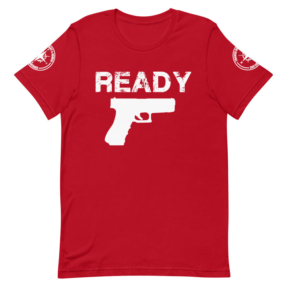 TRAINED READY ARMED GK-W Short-Sleeve Unisex T-Shirt - Trained Ready Armed Apparel