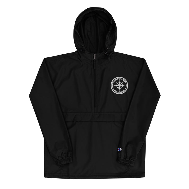 Trained Ready Armed 360Cir-WT Embroidered Champion Packable Jacket - Trained Ready Armed Apparel