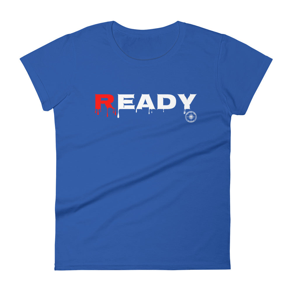 TRAINED READY ARMED (READY BL-WP-360) Women's short sleeve t-shirt - Trained Ready Armed Apparel