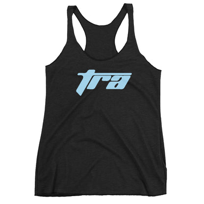 Trained Ready & Armed 2.0P Women's Racerback Tank - Light Blue Print - Trained Ready Armed Apparel