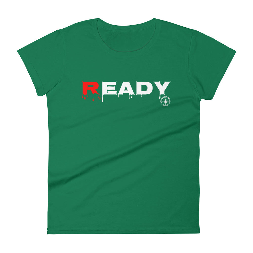 TRAINED READY ARMED (READY BL-WP-360) Women's short sleeve t-shirt - Trained Ready Armed Apparel