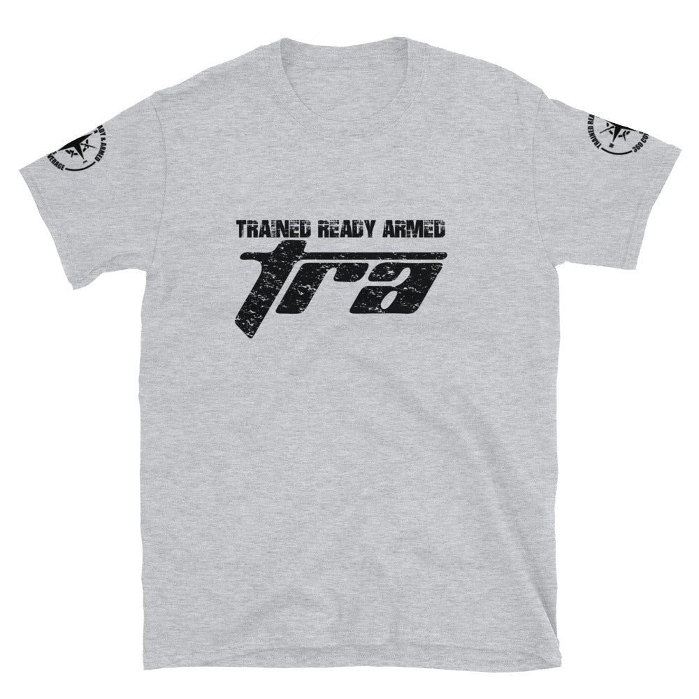 TRAINED READY ARMED 2.0BP VINTAGE Series Short-Sleeve Unisex T-Shirt - Trained Ready Armed Apparel