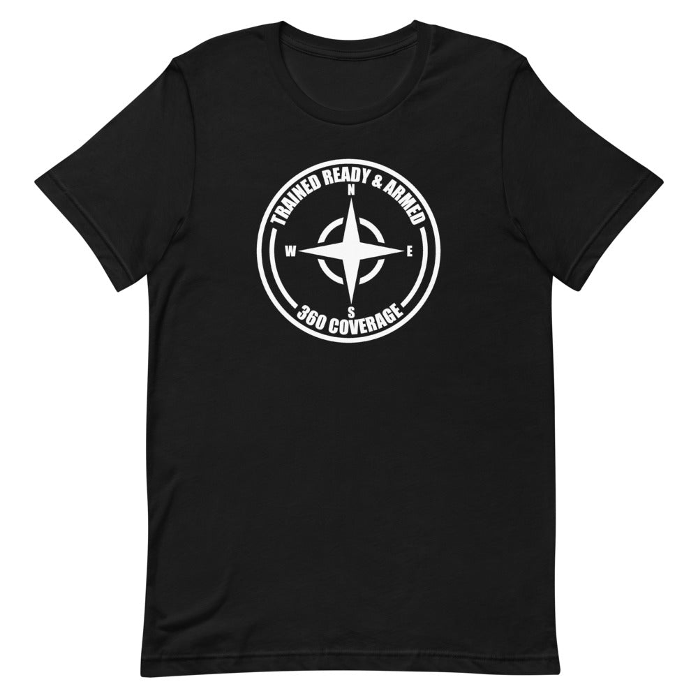TRAINED READY ARMED CS - WP Short-Sleeve Unisex T-Shirt - Trained Ready Armed Apparel