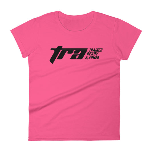 TRA 2.0 120519-3 Women's short sleeve t-shirt (BP) - Trained Ready Armed Apparel