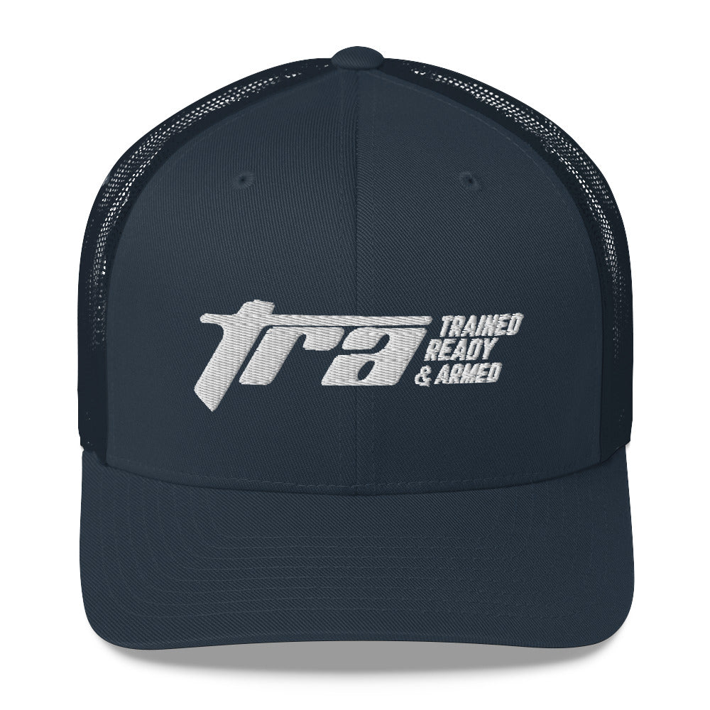 Trained Ready Armed Trucker Cap - Trained Ready Armed Apparel