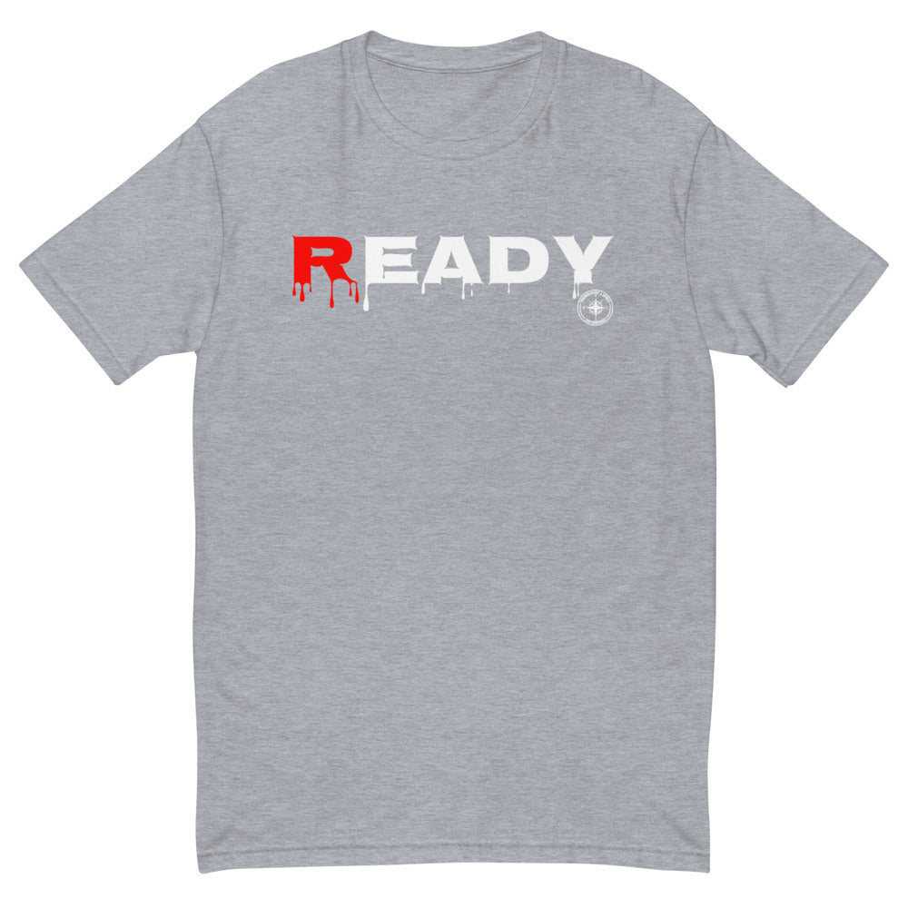TRAINED READY ARMED (READY BL-WP-360) MEN'S FITTED Short Sleeve T-shirt - Trained Ready Armed Apparel