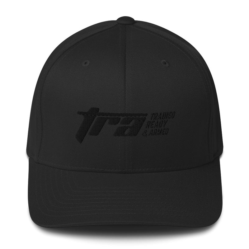 Trained Ready & Armed 2.0 Structured Twill Cap - Black Print - Trained Ready Armed Apparel