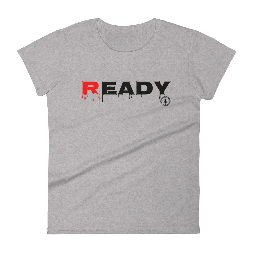 TRAINED READY ARME (READY BL-BP-360) Women's short sleeve t-shirt - Trained Ready Armed Apparel