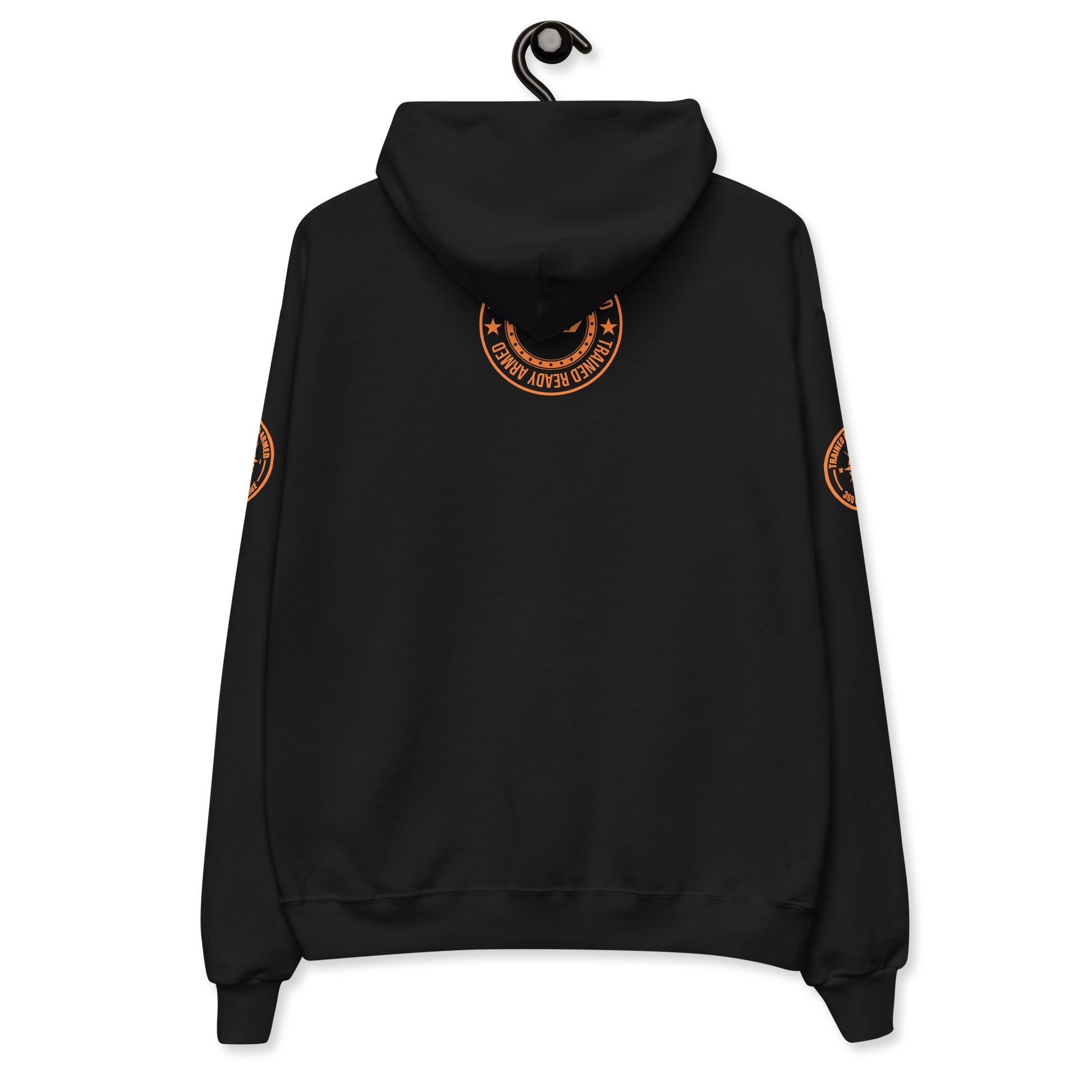 Trained Ready & Armed Premium Fleece Hoodie-BO - Trained Ready Armed Apparel