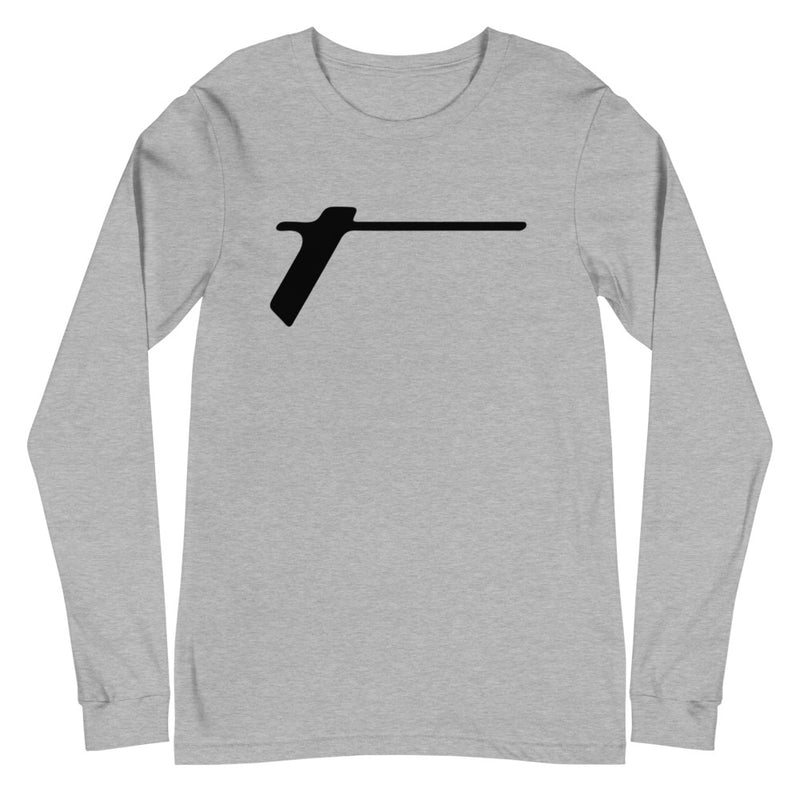 TRA "T-Pistol" Men's Long Sleeve T-Shirt - Trained Ready Armed Apparel