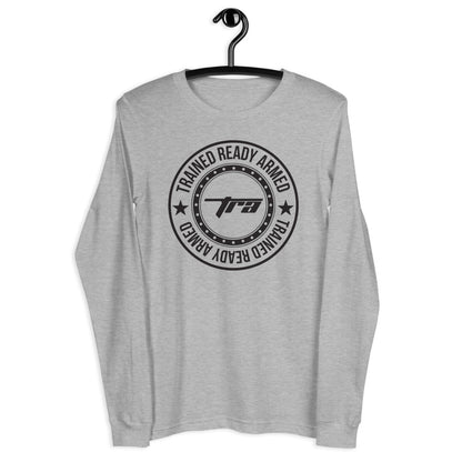 TRA "Encircled"  Men’s Long Sleeve Tee - Trained Ready Armed Apparel