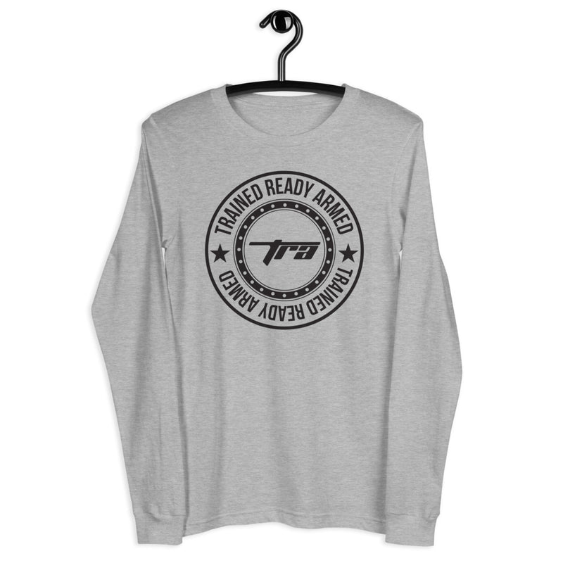 TRA "Encircled"  Men’s Long Sleeve Tee - Trained Ready Armed Apparel