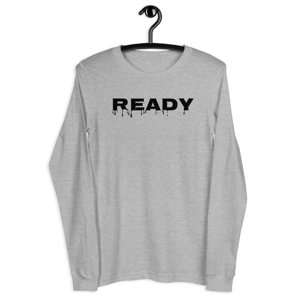 TRAINED READY  & ARMED "Ready DBL" Men’s Long Sleeve Tee - Trained Ready Armed Apparel