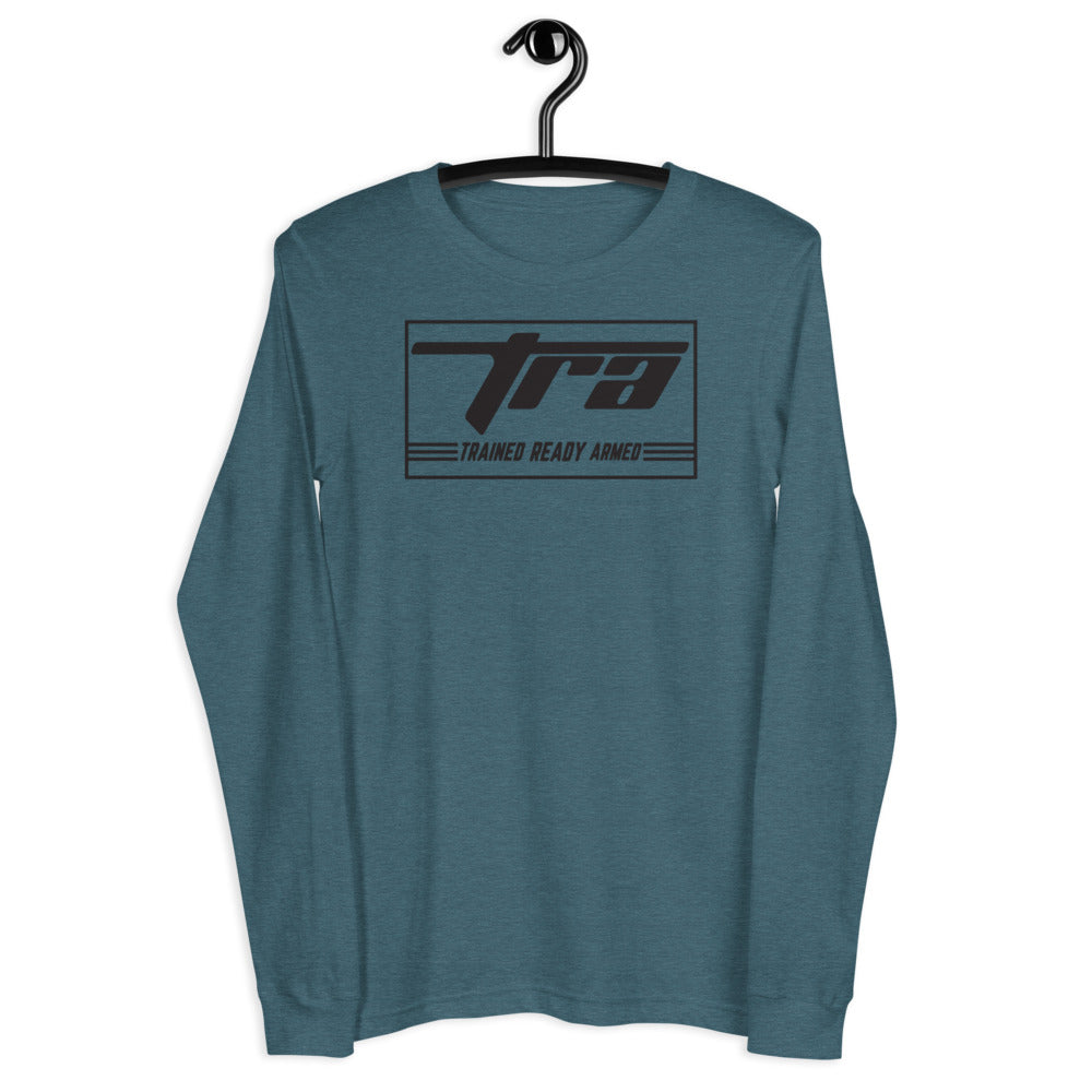 TRA "Boxed In"  Men’s Long Sleeve Tee - Trained Ready Armed Apparel