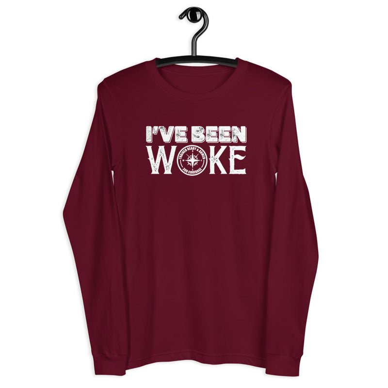 TRA "I'VE BEEN WOKE" Men’s Long Sleeve Tee - Trained Ready Armed Apparel