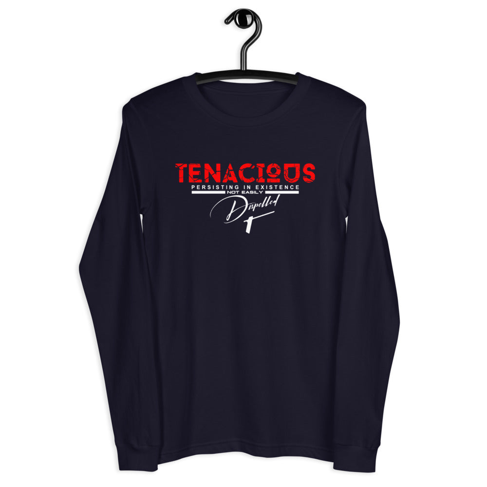 TRA "TENACIOUS" Men's Long Sleeve T-Shirt - Trained Ready Armed Apparel
