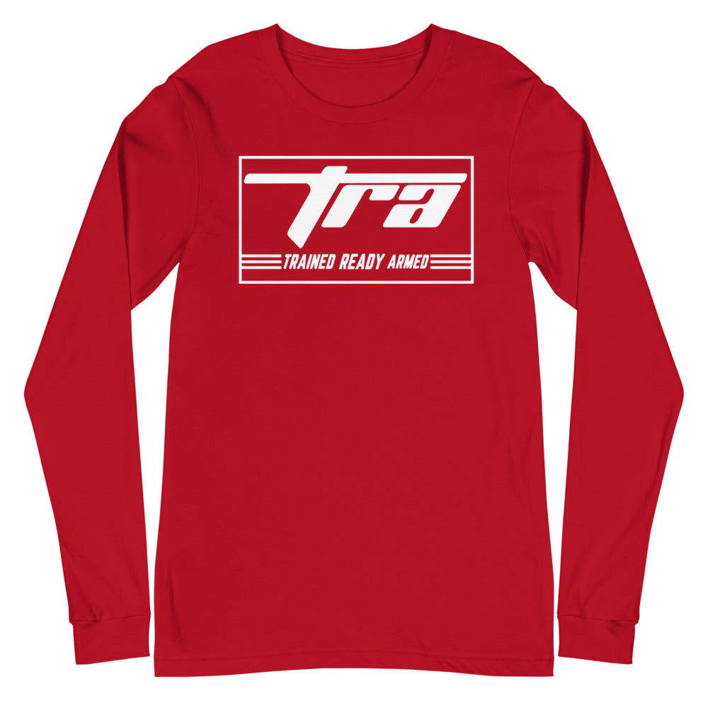 TRA "Boxed In"  Men’s Long Sleeve Tee - Trained Ready Armed Apparel