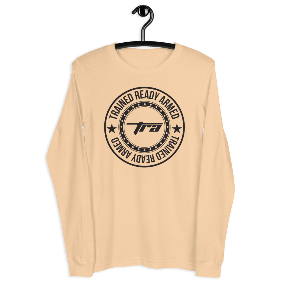 TRA "Encircled"  Men’s Long Sleeve Tee - Trained Ready Armed Apparel