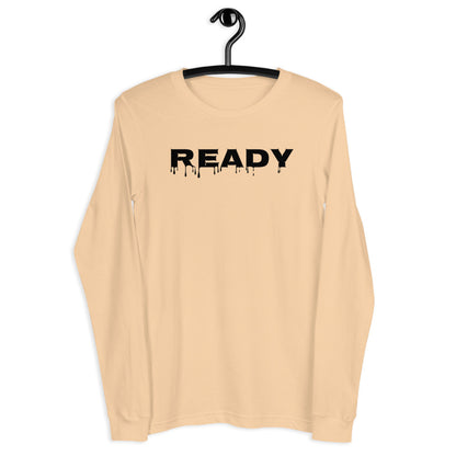TRAINED READY  & ARMED "Ready DBL" Men’s Long Sleeve Tee - Trained Ready Armed Apparel