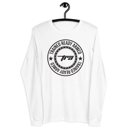 TRA "Encircled"  Men’s Long Sleeve Tee - Trained Ready Armed Apparel