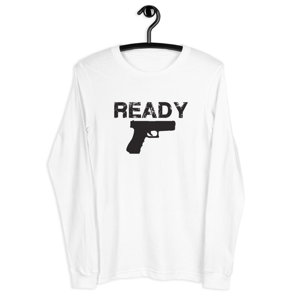 DED GLOCK Competition Long Sleeve Compression T-shirt White: Premium  Quality Apparel for Shooting