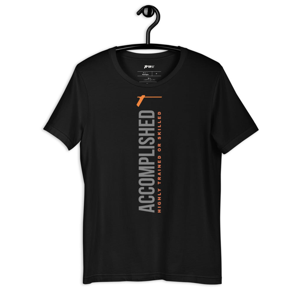 TRA-C "ACCOMPLISHED-V" Short-Sleeve Men's T-Shirt - Trained Ready Armed Apparel