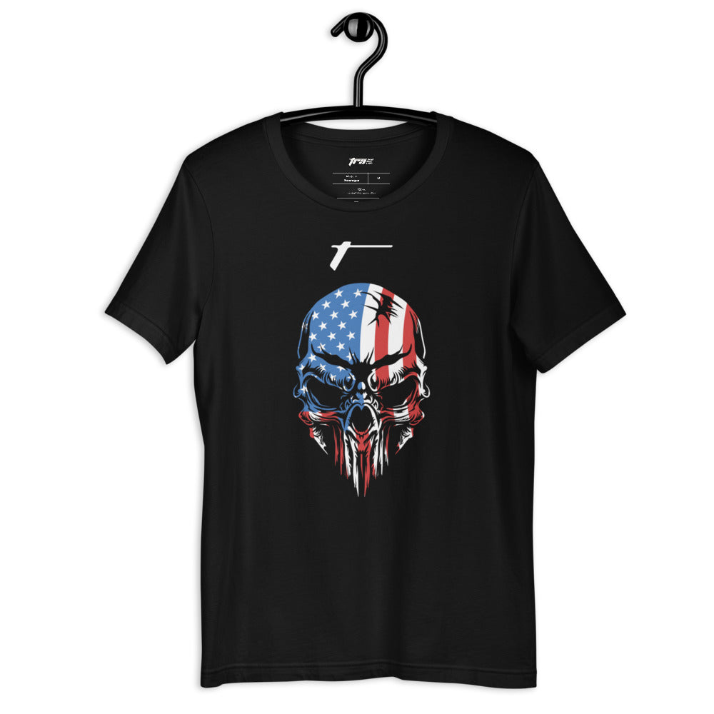 TRA SKH USA Short-Sleeve Men's T-Shirt - Trained Ready Armed Apparel
