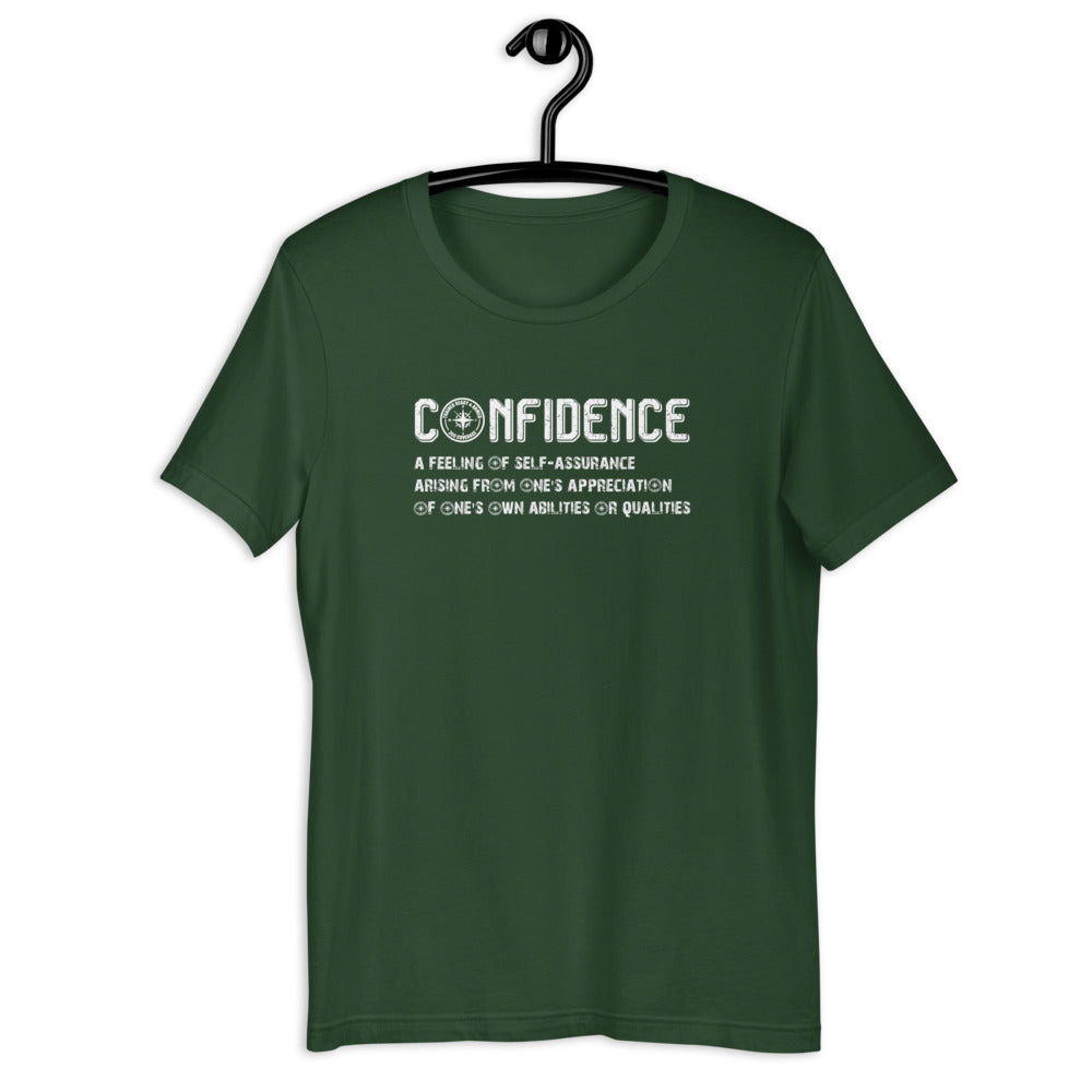 TRA Confidence Def- WP Short-Sleeve Unisex T-Shirt - Trained Ready Armed Apparel