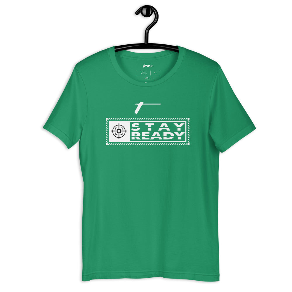 TRA Stay Ready -WP Short-Sleeve Unisex T-Shirt - Trained Ready Armed Apparel