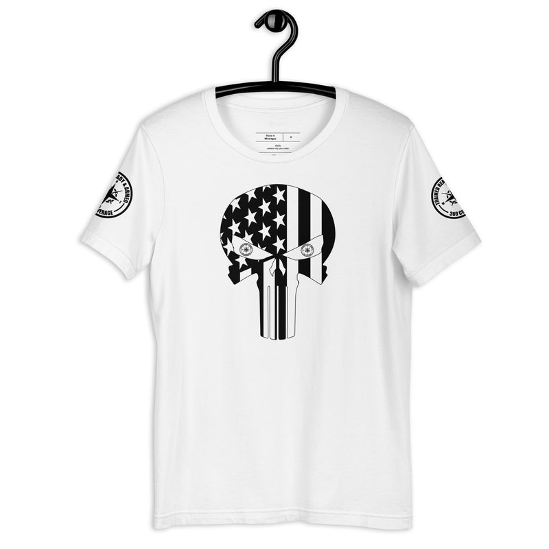 Trained Ready & Armed BK- Punisher Premium men's t-shirt - Trained Ready Armed Apparel