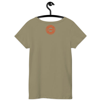 TRA "Born Ready" Women’s basic organic t-shirt - Trained Ready Armed Apparel