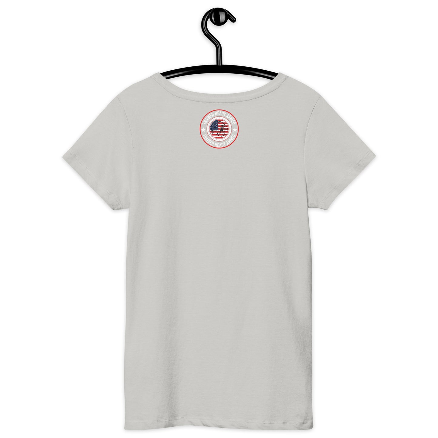 TRA USA Women’s basic organic t-shirt - Trained Ready Armed Apparel