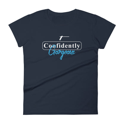 TRA "Confidently Gorgeous" Women's short sleeve t-shirt - Trained Ready Armed Apparel