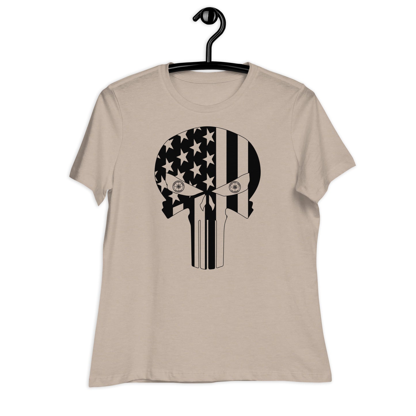 Trained Ready & Armed BK - Punisher Women's Relaxed T-Shirt - Trained Ready Armed Apparel